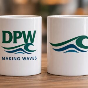 „MAKING WAVES“ Tasse